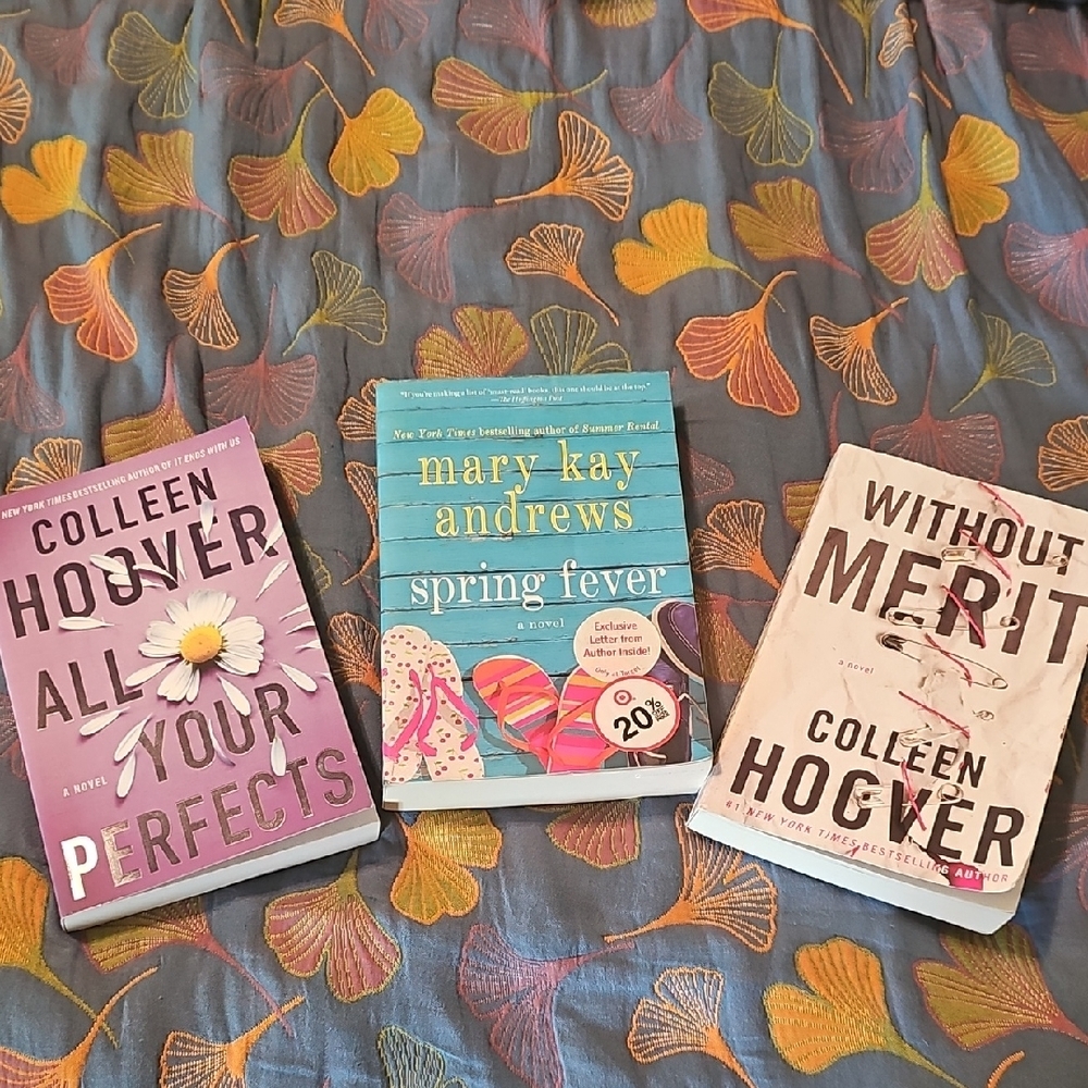 Book Set - Purple, White Covers